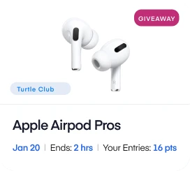 A product listing for a pair of airpod pros